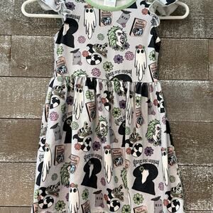 Girls Beetle Juice Dress 5T